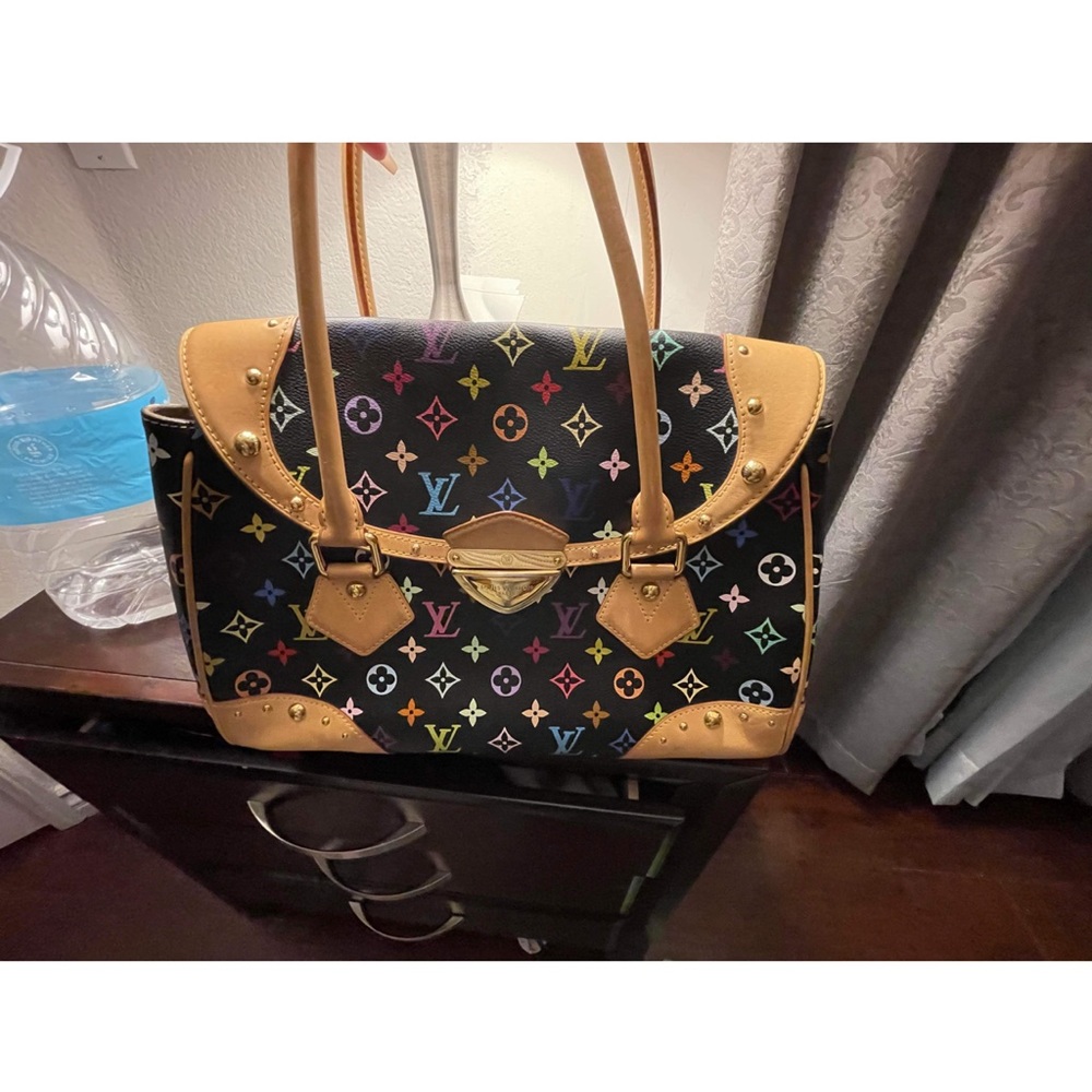 Black multicolor Beverly GM Louis Vuitton